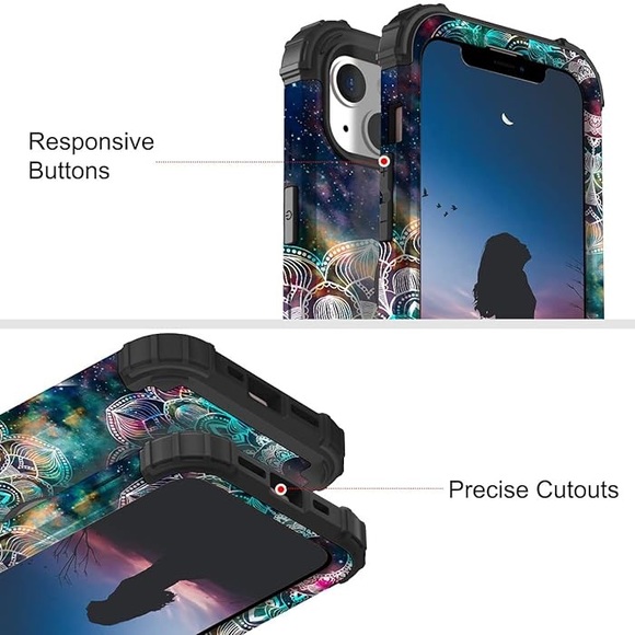 Hocase for iPhone 14 Pro Max Case, Heavy Duty Shockproof Protection - NWT. - Picture 5 of 9